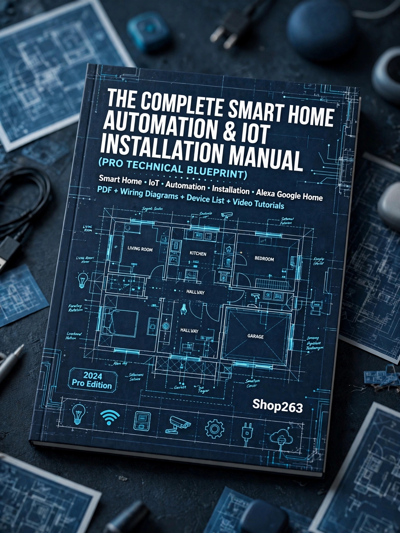 The Complete Smart Home Automation & IoT Installation Manual (Pro Technical Blueprint)